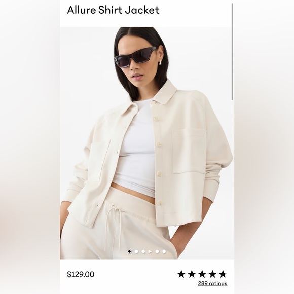 Athleta Allure Shirt Jacket - Picture 2 of 10
